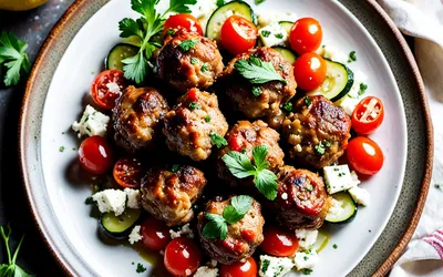 Boulette Méditerranéenne aux Quatre Cuissons - Recette Savoureuse et Facile