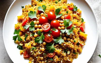 Recette facile de boulgour à l'indienne épicé et savoureux