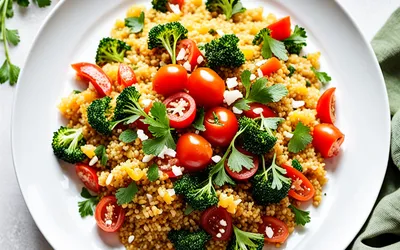 Recette facile de boulgour parfumé aux légumes frais