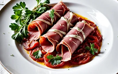 Braciola Italienne Traditionnelle : Roulé de Viande Farci et Savoureux