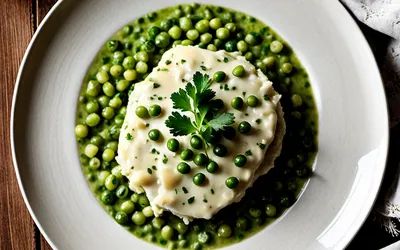 Brandade de pois cassés onctueuse et saine - recette facile