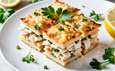 Bricks croustillantes farcies à la chair de tourteau : recette facile et rapide