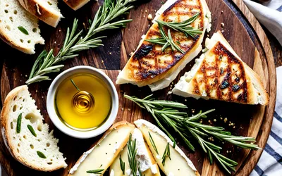 Brie grillé mariné : recette facile et gourmande pour apéritif