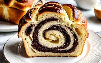 Recette facile de brioche marbrée maison moelleuse