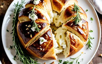 Recette gourmande de brioche au fromage de chèvre fondant