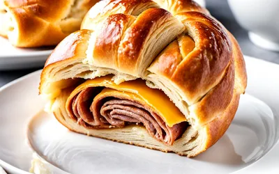 Brioche moelleuse enroulée à la saucisse : recette facile et gourmande