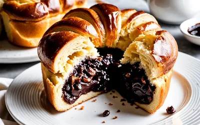 Recette facile de brioche surprise moelleuse au chocolat