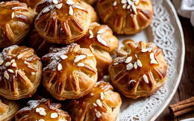 Recette facile de briwats marocains croustillants au miel et aux amandes
