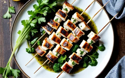 Brochettes d'anguille à l'anglaise : recette facile et savoureuse