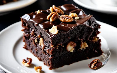 Recette facile de brownie fondant aux noix croustillantes