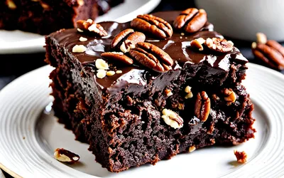 Recette facile de brownie fondant aux noix de pécan