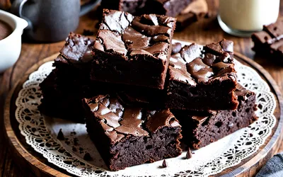 Recette facile de brownies au chocolat fondants et gourmands