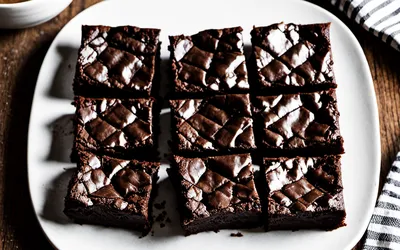 Brownies Fondants au Chocolat Noir - Recette Facile et Gourmande