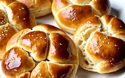 Recette facile de buns moelleux maison à l'anglaise