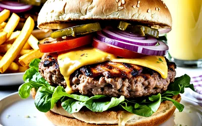 Burger gourmet à l’agneau de Nouvelle-Zélande : recette facile et savoureuse