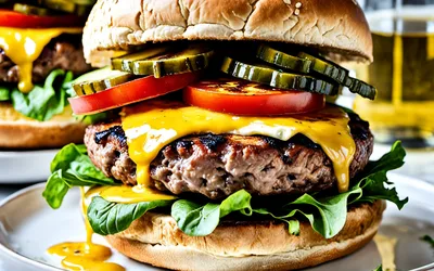 Burger Végétarien Gourmand : Recette Facile et Rapide