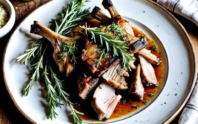 Cabri rôti aux herbes provençales : recette traditionnelle savoureuse