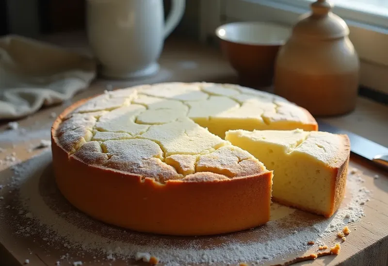 Cake léger aux trois farines : recette moelleuse et saine pour une personne