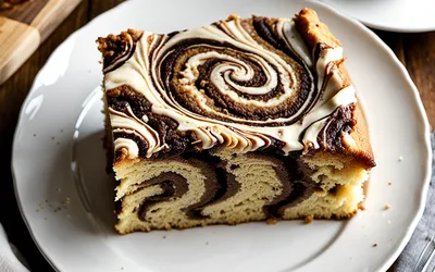 Cake marbré léger au café : recette gourmande et facile