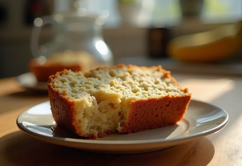 Photo de Cake moelleux à la banane facile et rapide pour une personne