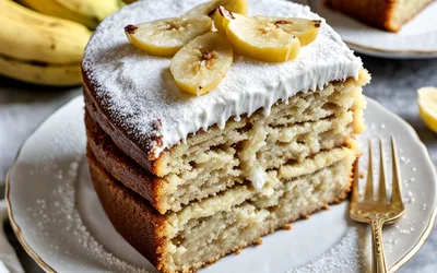 Recette facile de cake moelleux à la banane pour un dessert gourmand