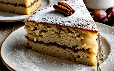 Recette facile de cake moelleux à la farine de châtaigne corse