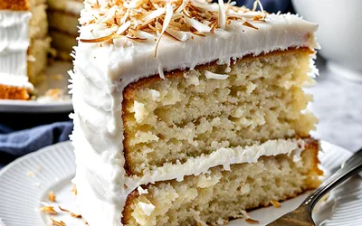 Cake moelleux à la noix de coco : recette facile et gourmande