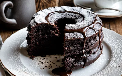Recette facile de cake moelleux au café et chocolat