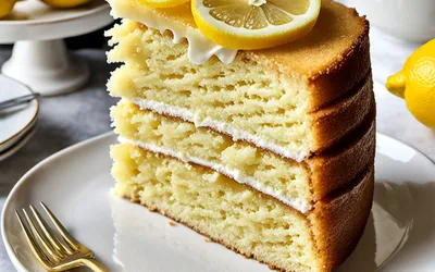 Recette facile de cake moelleux au citron - Dessert rapide et gourmand