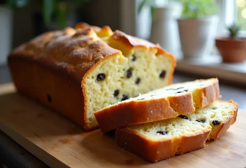 Cake moelleux au roquefort et raisins secs : recette facile et gourmande