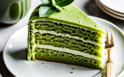 Recette facile de cake moelleux au thé vert matcha
