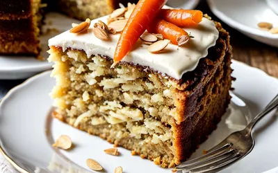 Cake moelleux aux amandes et carottes : recette gourmande et saine