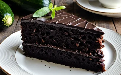 Recette facile de cake moelleux aux courgettes et chocolat noir
