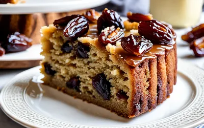 Photo de Recette facile de cake moelleux aux dattes pour un goûter gourmand