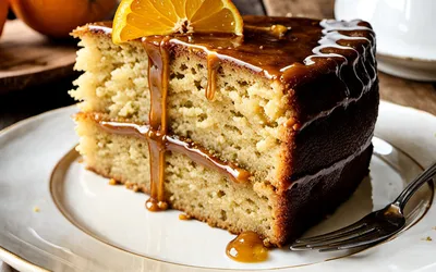 Recette facile de cake moelleux aux épices et marmelade d'orange
