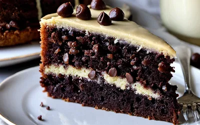 Recette facile de cake moelleux aux noisettes et pépites de chocolat