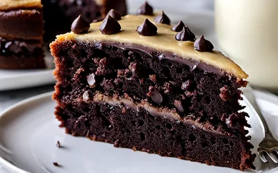 Recette facile de cake moelleux aux pépites de chocolat