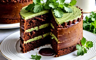 Cake moelleux de volaille au vin rouge et coriandre fraîche - Recette facile et gourmande