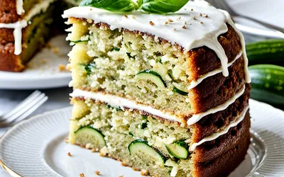 Cake moelleux sucré à la courgette : recette facile et gourmande