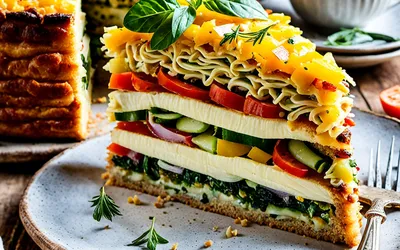 Recette facile de cake salé à la macédoine de légumes