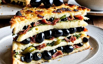Recette facile de cake salé aux olives, lardons et carré frais