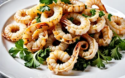 Recette Authentique de Calamar Frais du Fleuve Cavado - Saveurs du Portugal