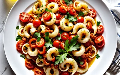 Calamars à la Tunisienne : Recette Facile et Authentique