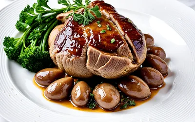 Canard farci aux foies de volailles : recette gourmande et savoureuse