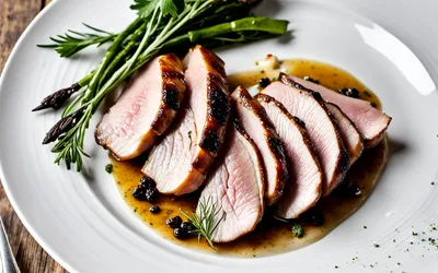 Canard rôti au poivre noir : recette savoureuse et facile à réaliser