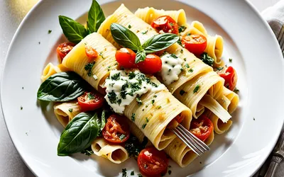 Recette facile de cannellonis à la ricotta et aux herbes fraîches