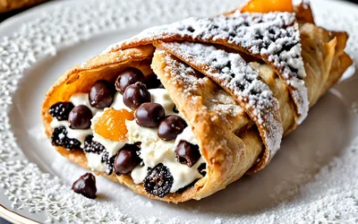 Recette de Cannoli Sicilien Traditionnel - Dessert Italien Authentique