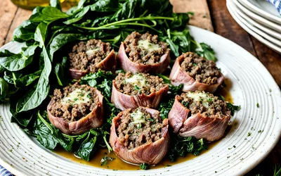 Recette facile de Capuns suisses aux herbes fraîches et viande hachée