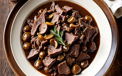 Recette facile de carbonade flamande traditionnelle mijotée façon grand-mère