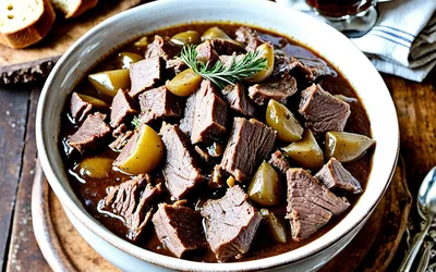 Recette Authentique de Carbonade Flamande - Plat Belge Mijoté